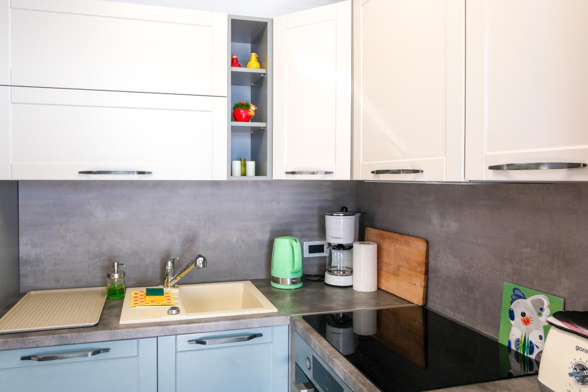 Studio Apartment Above Promenade W Terrace & Parking Rabac Exterior photo
